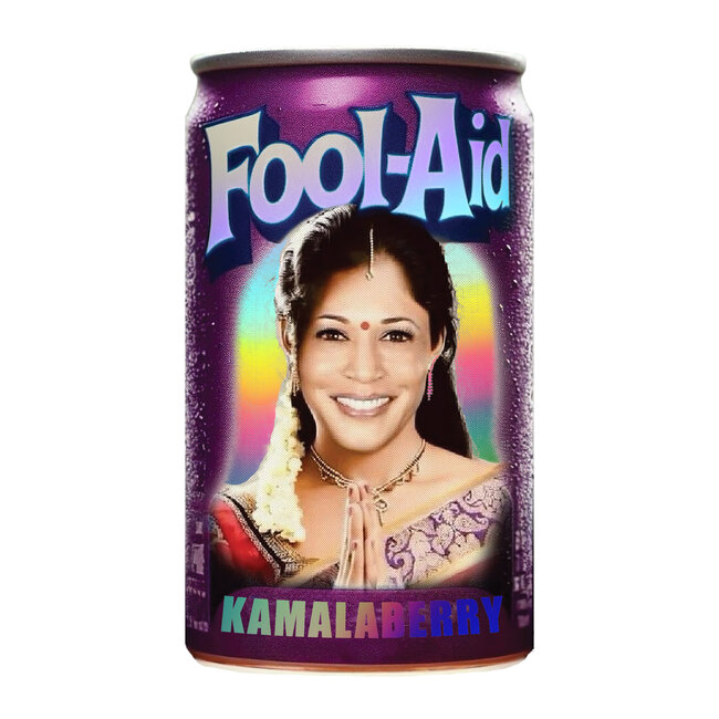 SLE Customs Fool Aid Kamalaberry Holographic Sticker