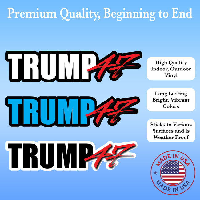 SLE Customs Trump 47 Vinyl Sticker – Custom Sizes & Colors for Cars, Laptops & More