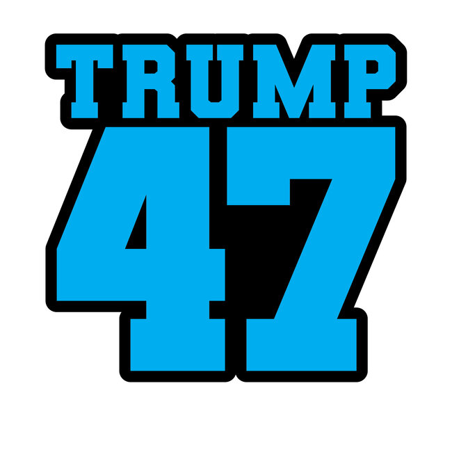 SLE Customs "Team Trump 47" Vinyl Sticker – Custom Colors & Sizes