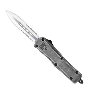 Cobratec Medium FS-3 Stonewash OTF Knife - CobraTec Knives | Dual-Action Precision