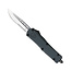 Cobratec Medium FS-3 Grey OTF Knife - Drop Serrated Blade | CobraTec Knives