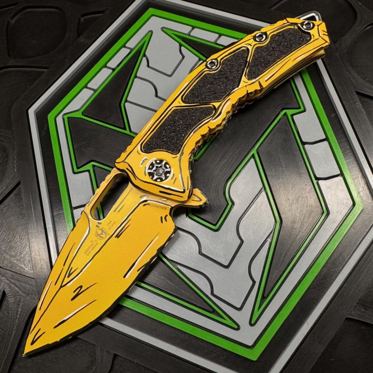 Medusa Manual Cel Shade Knife Limited Edition The Gun Shoppe of Sarasota