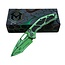 Heretic Knives Medusa Recurve Auto Cel ShadeToxic Green