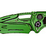 Heretic Knives Medusa Recurve Auto Cel ShadeToxic Green