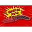 Heretic Knives Medusa Recurve Auto Cel Shade Red