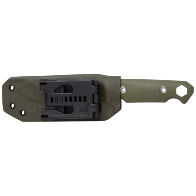 Medford Knife & Tool Medford STA Sniper Knife – 4.4" CPM 3V Blade, Green G10, Kydex