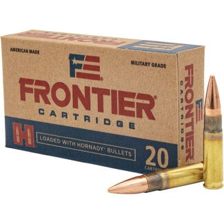 Hornady 300 Blackout 125gr FMJ - Frontier FR400, 20rd Military Grade