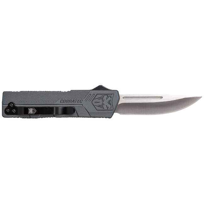 Cobratec CobraTec Lightweight  Drop Point Grey Plain