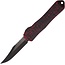 Heretic Knives Heretic Manticore E OTF Knife – MagnaCut Bowie, Red Handle, Auto