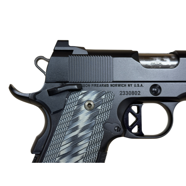 Dan Wesson Valor Black .45 ACP 1911 Pistol