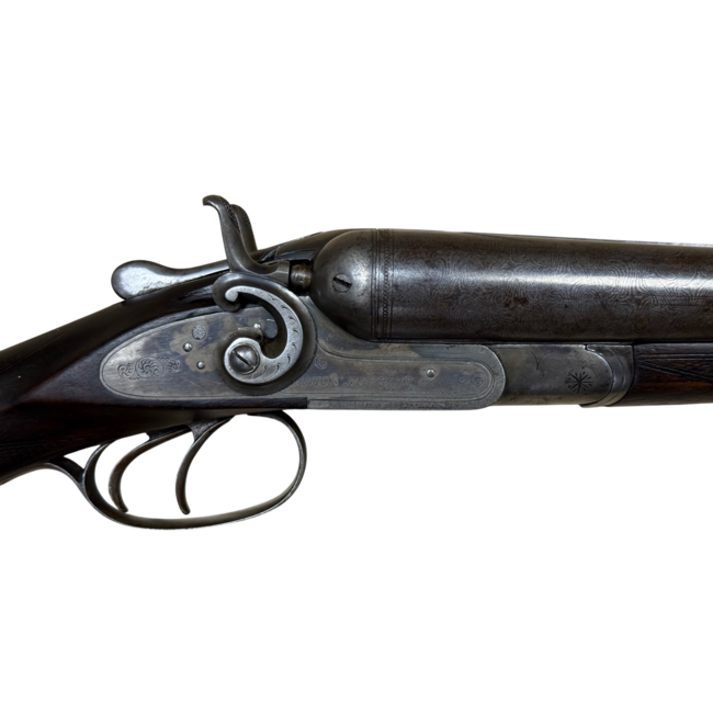 Union Machine Co. Side-by-Side 10 Gauge — Fine Damascus, 30" Barrels