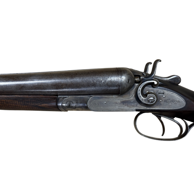 Union Machine Co. Side-by-Side 10 Gauge — Fine Damascus, 30" Barrels
