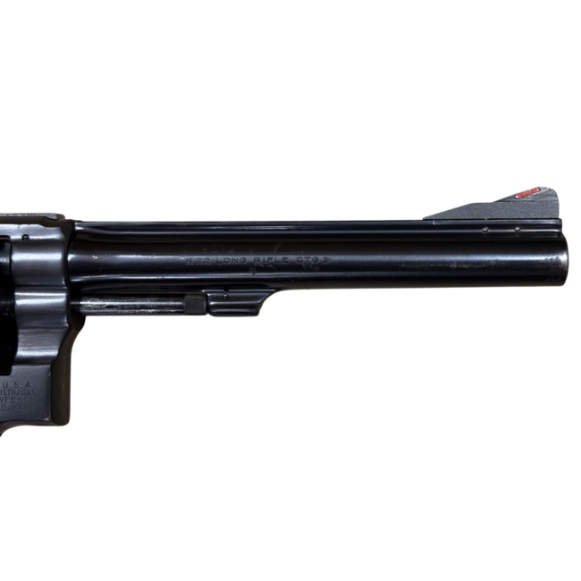 Smith & Wesson Pre-Lock S&W K-22 .22 LR Revolver with Wood Grips