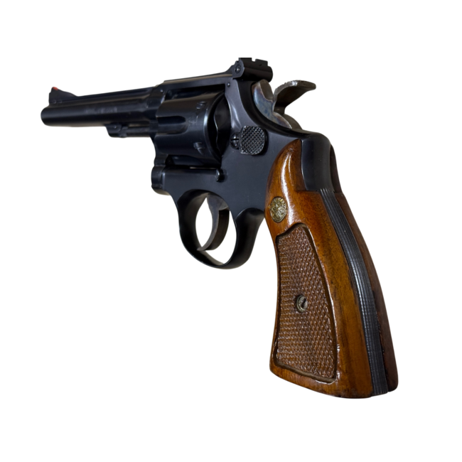 Smith & Wesson Pre-Lock S&W K-22 .22 LR Revolver with Wood Grips