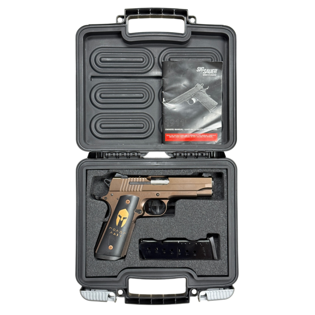 Sig Sauer Used SIG Sauer 1911 Spartan .45 ACP Pistol - Like New