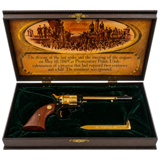 Colt Colt Golden Spike Centennial .22 LR Revolver with Case