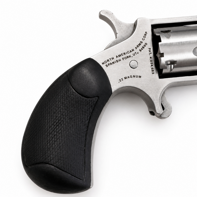 NAA (NORTH AMERICAN ARMS) Used North American Arms NAA Mini Revolver .22 WMR / .22 LR