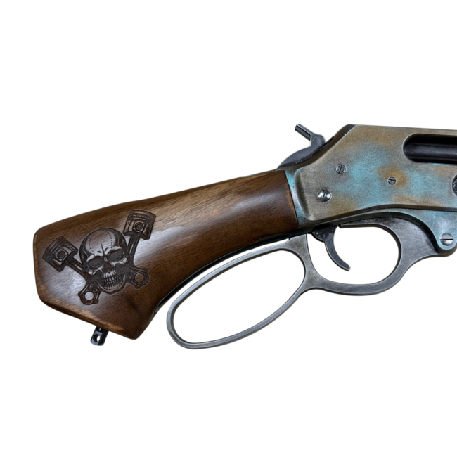 Henry Repeating Arms Custom Henry Axe .410 Lever Action – Rat Rod Cerakote & Engraved Wood