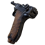 1914 Erfurt P08 Luger 9mm WWI German Pistol w/ Original Magazine