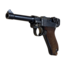 1914 Erfurt P08 Luger 9mm WWI German Pistol w/ Original Magazine