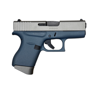 Glock Glock 43 9mm – Gray & Titanium Blue Cerakote – Like New in Box
