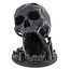 Heretic Knives Heretic MINI NEPHILIM Stonewashed Serrated With Skull Stand