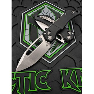 Heretic Knives Heretic Koschei Stone Washed Black Aluminum
