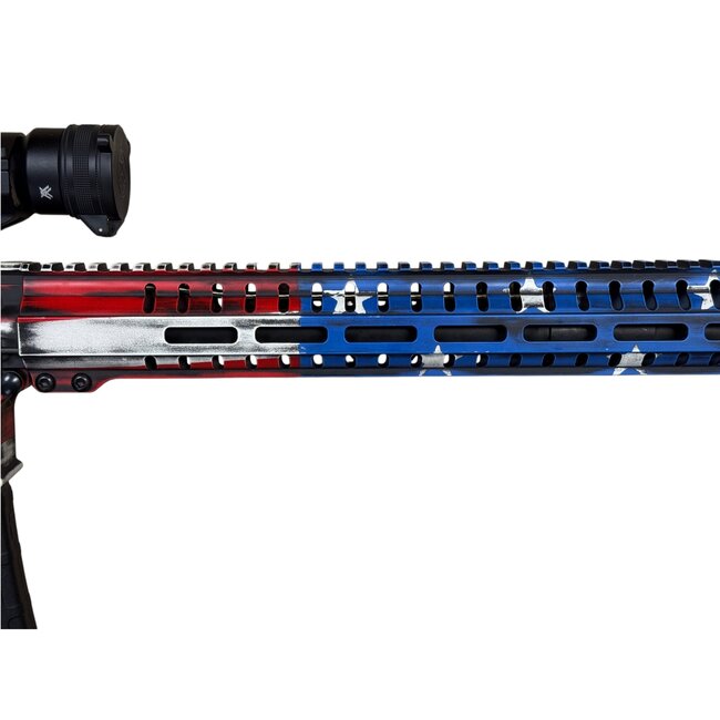 CMMG CMMG RESOLUTE MK4 5.56 NATO — Red, White & Blue — Like New
