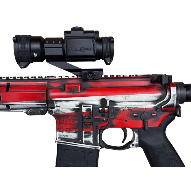 CMMG CMMG RESOLUTE MK4 5.56 NATO — Red, White & Blue — Like New