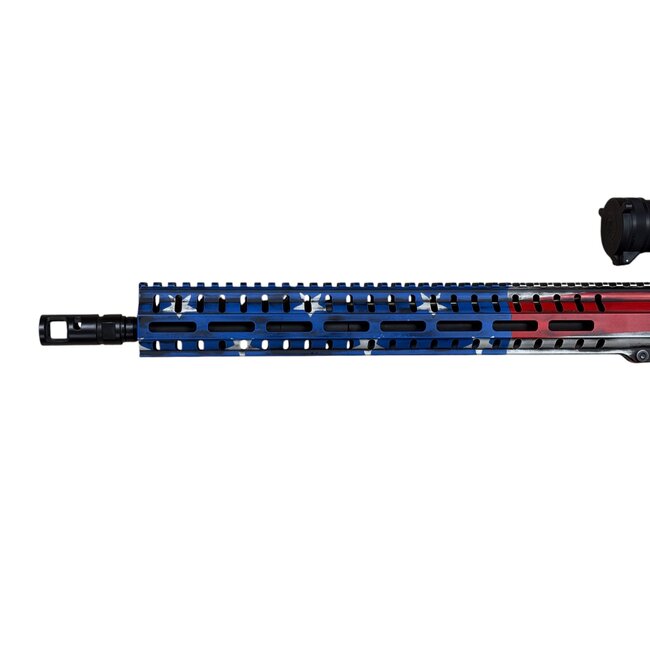 CMMG CMMG RESOLUTE MK4 5.56 NATO — Red, White & Blue — Like New