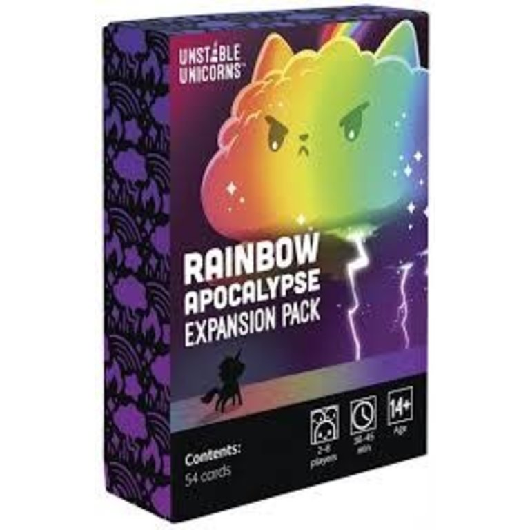 Unstable Unicorns - Rainbow Apocalypse Expansion Pack (Anglais)