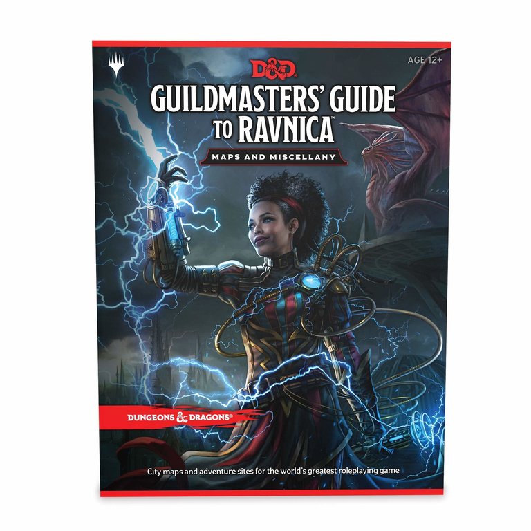 Dungeons & Dragons D&D Guildmasters' Guide To Ravnica Maps And Miscellany