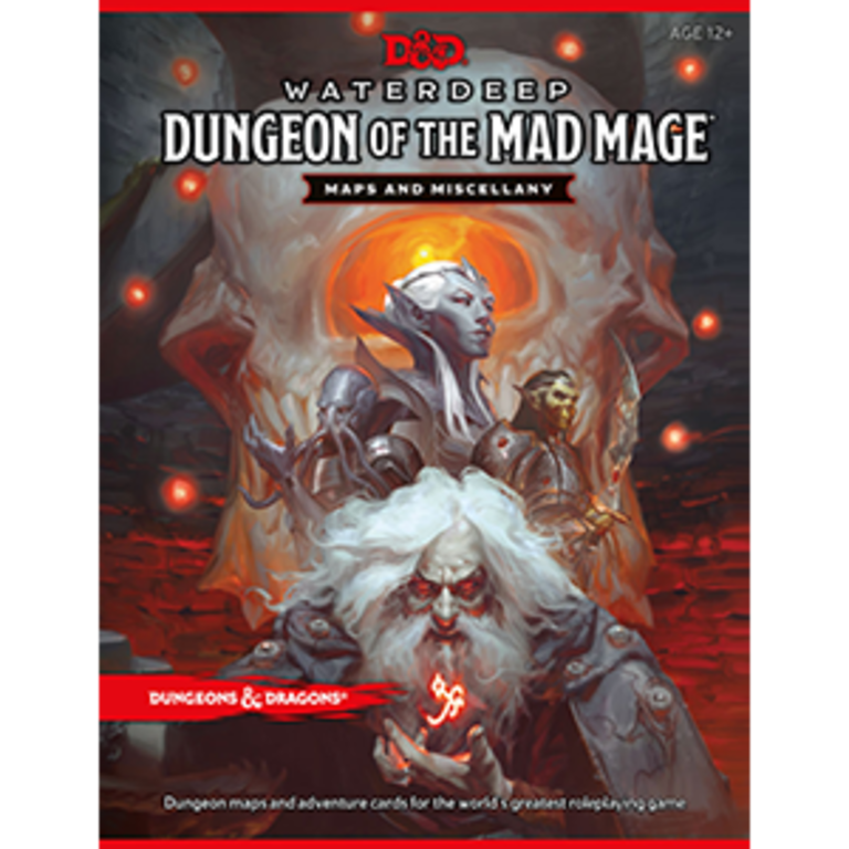 Dungeons & Dragons Dungeons & Dragons 5th edition - Waterdeep Dungeon Of The Mad Mage Maps and Miscellany (Anglais)