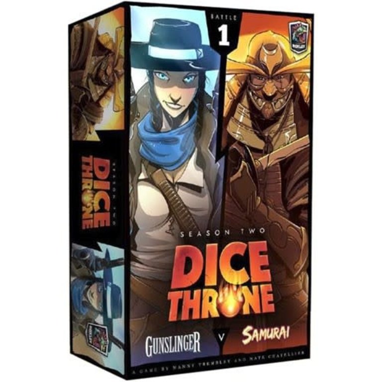 Dice Throne Season 2 - Battle 1 - Samurai / Gunslinger (Anglais)