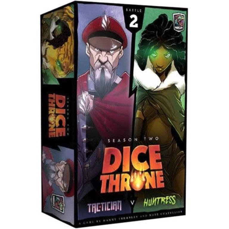 Dice Throne Season 2 - Battle 2 - Tactitian / Huntress (Anglais)