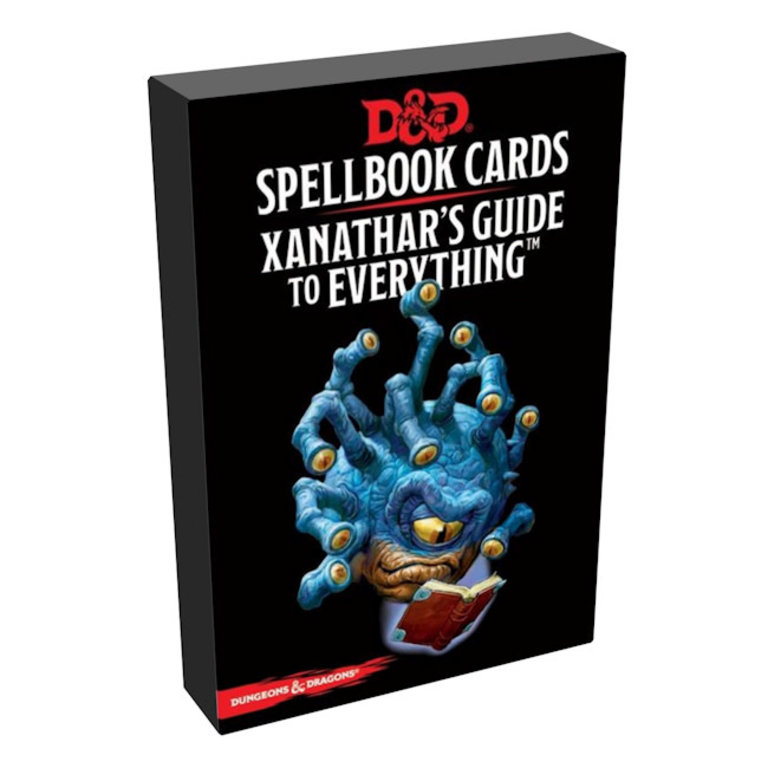 Dungeons & Dragons Dnd Spell Deck: Xanathars
