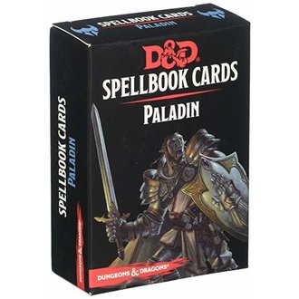 Dungeons & Dragons Dungeons & Dragons 5th edition - Spellbook Cards - Paladin Deck (English)
