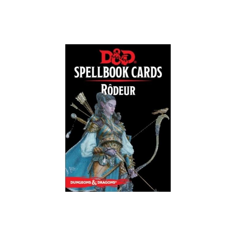 Dungeons & Dragons Spellbook Cards - RÃ´deur (Francais)