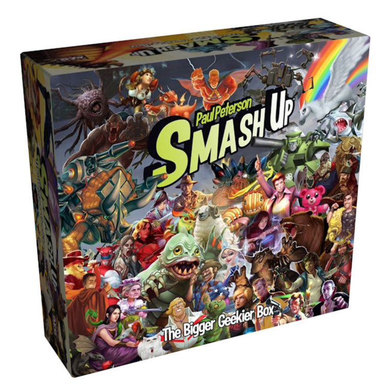 Smash Up - The Bigger Geekier Box (Anglais)