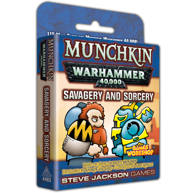 Munchkin - Warhammer 40,000 - Savagery and Sorcery (English)