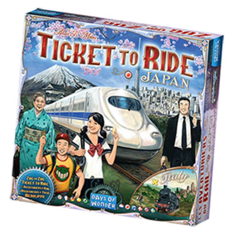 Ticket to Ride - Map #7 - Japon/Italie (Multilingual)