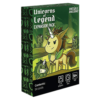 Unstable Unicorns - Unicorns of legend expansion pack (Anglais) Unstable Unicorns - Unicorns of legend expansion pack (Anglais)