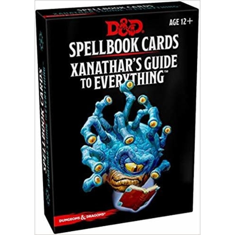 Dungeons & Dragons Dungeons & Dragons 5th edition -  Spellbook Cards - Xanathars  (Anglais)