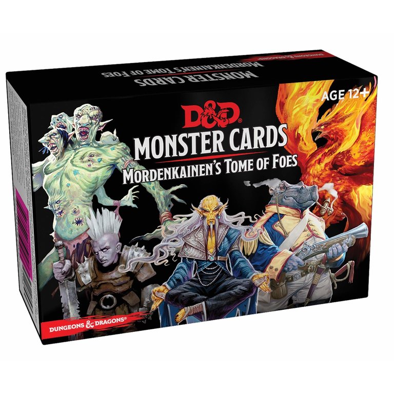 Dungeons & Dragons Dungeons & Dragons 5th edition - Monster Cards - Mordenkainen's Tome of foes (Anglais)