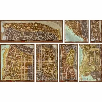 Dungeons & Dragons Dungeons & Dragons 5th edition - Game Mat - Waterdeep Wards (Anglais) Dungeons & Dragons Dungeons & Dragons 5th edition - Game Mat - Waterdeep Wards (Anglais)