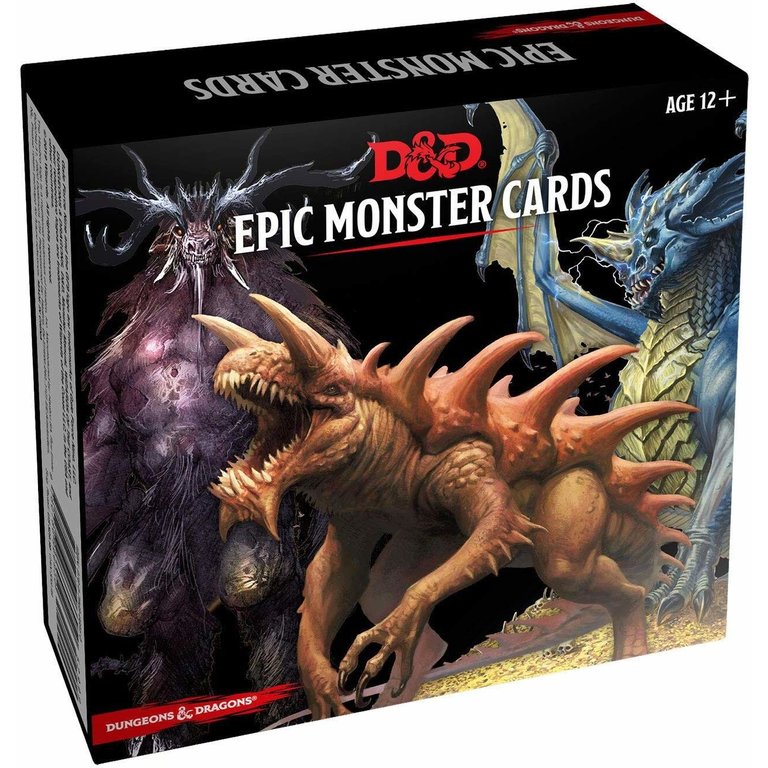 Dungeons & Dragons Dungeons & Dragons 5th edition - Epic Monster Card (Anglais)