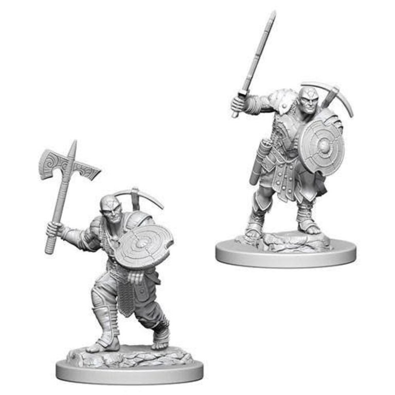 Nolzur's Marvelous Unpainted Miniatures - Earth Genasi Male Fighter*