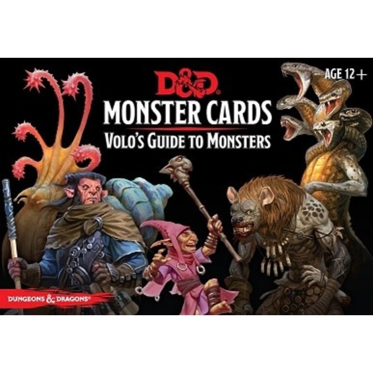Dungeons & Dragons Dungeons & Dragons 5th edition - Spellbook Cards - Volo's Guide to Monsters (English)