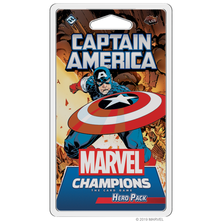 Marvel Champions - Captain America Paquet Heros (Francais)