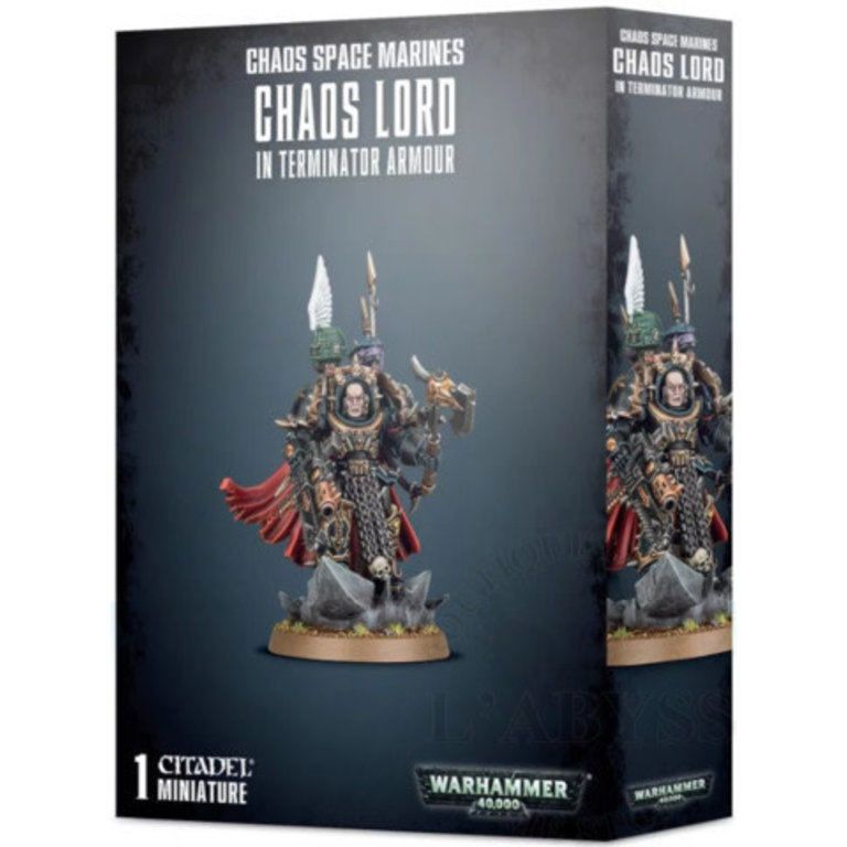 Chaos Lord In Terminator Armour / Sorcerer Lord in Terminator Armour